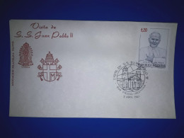 ARGENTINE; Enveloppe Commémorative De "La Visite De Sa Sainteté Jean-Paul II", édition De L'Association Philatélique Oli - FDC