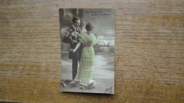 Ancienne Carte , Couple " Carte De 1915 " - Couples