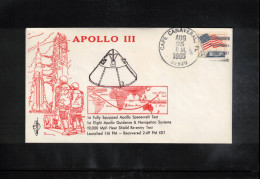 USA  1966 Space / Weltraum Apollo III Interesting Cover - Estados Unidos