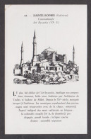 089379/ Art Byzantin, Constantinople, Sainte-Sophie, Carte Didactique - Other & Unclassified