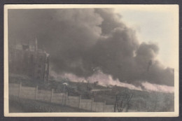 130456/ Un Incendie, Photo-carte - Autres & Non Classés