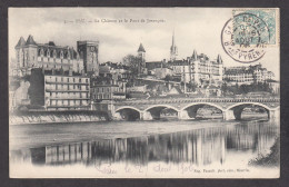 082584/ PAU, Le Château Et Le Pont De Jurançon - Pau