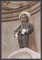 104233/ BRUXELLES, Manneken-pis En Costume De Marin USA - Monumenten, Gebouwen