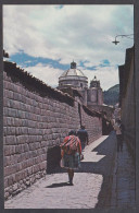 127703/ CUZCO, Calle Loreto O Intik'ijllu, Inca Street Showing Remains Of Inca Palaces On Both Sides - Peru