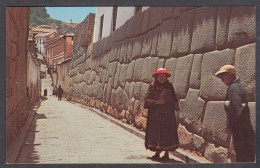 127700/ CUZCO, Typical Inca Street, Calle Hatunrumiyoc - Pérou