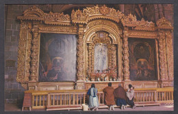 127694/ CUZCO, Cathedral, Golden Altar At The Entrance - Pérou