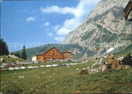 11851053 Saentis AR Restaurant Talstation Schwaegalp Mit Kammhalde Saentis AR - Autres & Non Classés