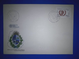 URUGUAY; Enveloppe FDC Commémorative Pour La « Deuxième Conférence De La Jeunesse », édition De La Poste Nationale... - Uruguay