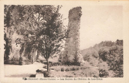 CROMAC : LES RUINES DU CHATEAU DE LAS CROUX - Other & Unclassified