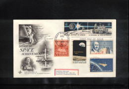 USA  1971 Space / Weltraum Decade Of Space Achievements Interesting Cover - Etats-Unis