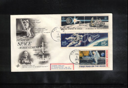 USA  1971 Space / Weltraum Decade Of Space Achievements Interesting Cover - Estados Unidos