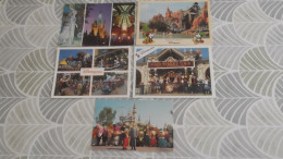 LOT Van 10  Postkaarten Disneyland Paris & Walt Disney World - Andere & Zonder Classificatie