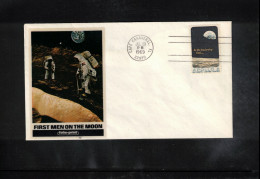 USA  1969 Space / Weltraum Apollo 11 First Men On The Moon Interesting Cover - Stati Uniti