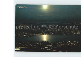 11850524 Zuerich Blick Bei Vollmond Vom Ueetliberg Auf Den Zuerichsee Zuerich - Sonstige & Ohne Zuordnung