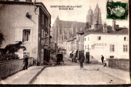 Cpa 54 St Nicolas Du Port, Grande Rue, Animée, Magasin De Modes.  // 106 - Otros & Sin Clasificación