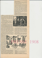 3vues 1908 Forges Forgeron Métier Enclume Forges à La Catalane Portative à Foyer Tournant Militaire De Campagne Soufflet - Other & Unclassified