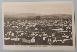 DPT 63  - Clermont-Ferrand - Vue Générale - Non Classificati