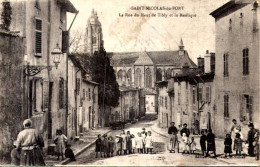 SAINT NICOLAS Du PORT - La Rue Du Haut De Tibly.  // 106 - Otros & Sin Clasificación