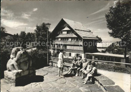 11849184 Trogen AR Kinderdorf Pestalozzi Dorfeingang Baerenplastik Haus Coccinel - Autres & Non Classés