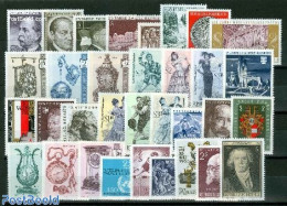 Austria 1970 Yearset 1970, Complete, 33v, Mint NH, Various - Yearsets (by Country) - Neufs