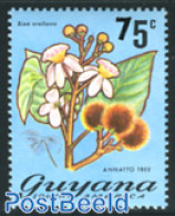 Guyana 1981 Stamp Out Of Set, Mint NH, Nature - Flowers & Plants - Guyana (1966-...)