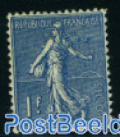 France 1924 1Fr, Stamp Out Of Set, Unused (hinged) - Ungebraucht