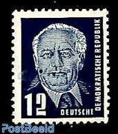 Germany, DDR 1952 12pf, Stamp Out Of Set, Mint NH - Nuevos