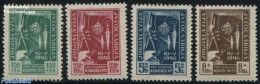 Yugoslavia 1946 Postal Congress Beograd 4v, Mint NH, Science - Telecommunication - Post - Nuovi