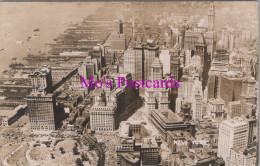 America Postcard - Aerial View Of New York City   DZ330 - Tarjetas Panorámicas