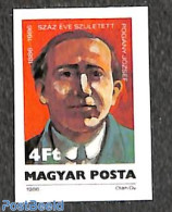 Hungary 1986 J. Pogany 1v Imperforated, Mint NH, Art - Authors - Ungebraucht