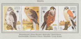 MALTA 1991 WWF Birds Mi 864-867 MNH(**) Fauna 798 - Adler & Greifvögel