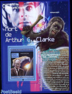 Guinea, Republic 2008 A.C. Clarke S/s, Mint NH, Science - Astronomy - Art - Authors - Science Fiction - Astrología