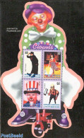 Grenada Grenadines 2003 Circus 4v M/s/clowns, Mint NH, Performance Art - Circus - Cirque