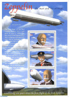 Grenada Grenadines 2000 Zeppelin 3v M/s, Mint NH, Transport - Zeppelins - Zeppelines