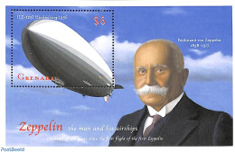 Grenada 2000 Zeppelin S/s, Mint NH, Transport - Zeppelins - Zeppelins