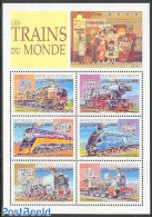 Djibouti 2000 Railways 6v M/s, Mint NH, Transport - Railways - Treinen