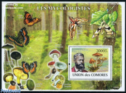 Comoros 2008 Mushrooms S/s, Mint NH, Nature - Mushrooms - Pilze