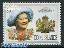 Cook Islands 1995 Queen Mother 1v, Mint NH, History - Kings & Queens (Royalty) - Case Reali