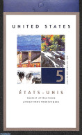 Canada 2002 United States Mail 5v S-a In Booklet, Mint NH, Nature - Sport - Transport - Various - Dogs - Mountains & M.. - Ungebraucht