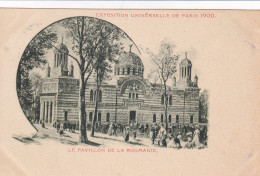Paris 1900 Exposition Internationale Le Pavillon De La Roumanie - Exhibitions