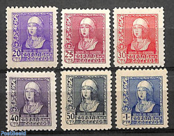 Spain 1938 Definitives 6v, Unused (hinged) - Unused Stamps