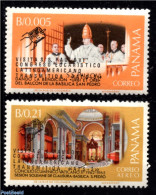 Panama 1968 Pope Visit 2v, Mint NH, Religion - Pope - Religion - Papi