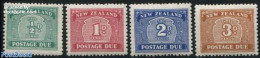 New Zealand 1939 Postage Due 4v, Mint NH - Sonstige & Ohne Zuordnung
