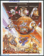 Niger 2001 Mars Conquest 9v M/s, Mint NH, Transport - Space Exploration - Niger (1960-...)