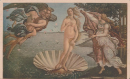 CARTOLINA La Nascita Di Venere Del Botticelli,n.v. - Autres & Non Classés