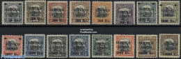 Brazil 1927 Overprints 16v, Unused (hinged) - Nuovi