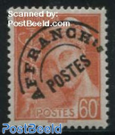 France 1938 60c, Precancel, Stamp Out Of Set, Unused (hinged) - Neufs