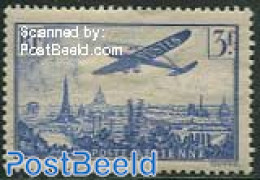 France 1936 3F, Stamp Out Of Set, Unused (hinged), Transport - Aircraft & Aviation - Ungebraucht