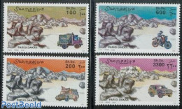 Somalia 2002 Paris-Dakar Rallye 4v, Mint NH, Sport - Transport - Autosports - Automobiles - Motorcycles - Voitures