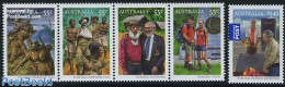 Australia 2010 Kokoda Campaign 5v (1v+[:::]), J.i. Papua New Guinea, Mint NH, History - Various - World War II - Joint.. - Neufs
